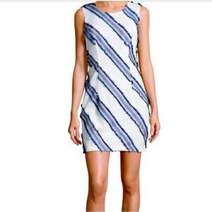 #700  MILLY Kendra Diagonal Mini Dress New with tags